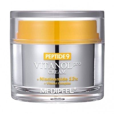 Крем для обличчя з пептидами і комплексом вітанолу Medi-Peel Peptide 9 Vitanol Cream Pro 50ml 973 фото