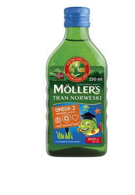 Omega-3  Mollers 250 ml, фруктовий смак 134 фото